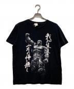 北斗の拳ホクトノケン）の古着「ラオウ プリントTシャツ」｜ブラック