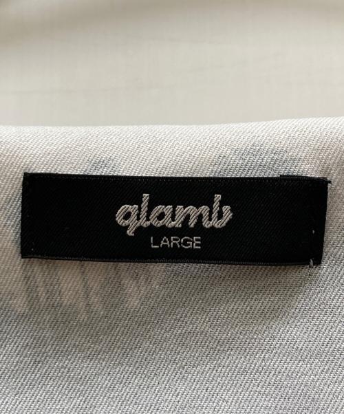 glamb（グラム）glamb (グラム) LA Photo Shirt Black グレー サイズ:Lの古着・服飾アイテム