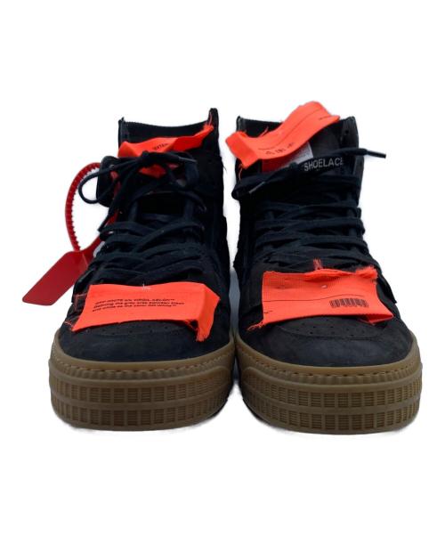 OFFWHITE（オフホワイト）OFFWHITE (オフホワイト) ハイカットスニーカー ブラック サイズ:41の古着・服飾アイテム