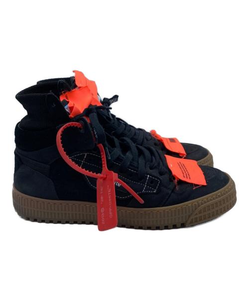 OFFWHITE（オフホワイト）OFFWHITE (オフホワイト) ハイカットスニーカー ブラック サイズ:41の古着・服飾アイテム