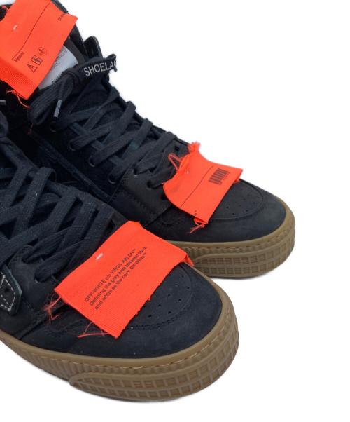 OFFWHITE（オフホワイト）OFFWHITE (オフホワイト) ハイカットスニーカー ブラック サイズ:41の古着・服飾アイテム