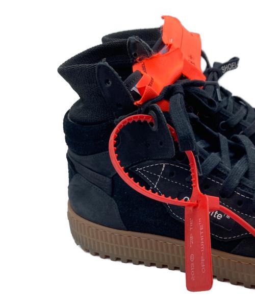 OFFWHITE（オフホワイト）OFFWHITE (オフホワイト) ハイカットスニーカー ブラック サイズ:41の古着・服飾アイテム