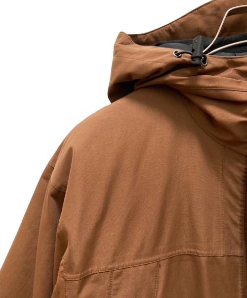 THE NORTH FACE（ザ ノース フェイス）THE NORTH FACE (ザ ノース フェイス) ダウン マウンテン ガイド ジャケット ブラウン サイズ:ｌの古着・服飾アイテム