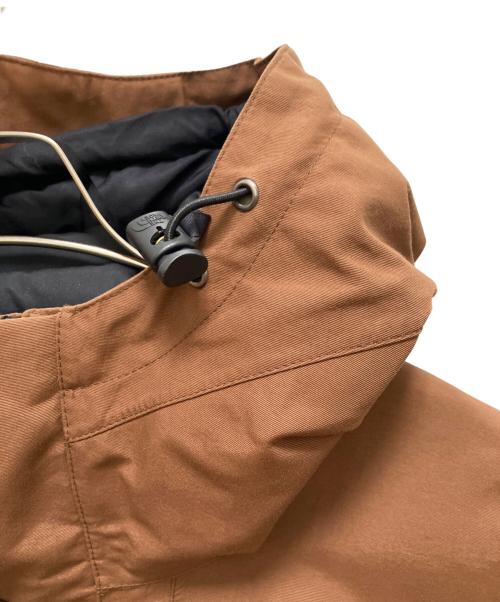 THE NORTH FACE（ザ ノース フェイス）THE NORTH FACE (ザ ノース フェイス) ダウン マウンテン ガイド ジャケット ブラウン サイズ:ｌの古着・服飾アイテム