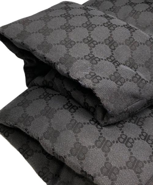 BALENCIAGA（バレンシアガ）BALENCIAGA (バレンシアガ) GUCCI (グッチ) パフィダウンジャケット ブラック サイズ:SIZE 46の古着・服飾アイテム