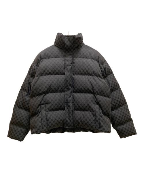 BALENCIAGA（バレンシアガ）BALENCIAGA (バレンシアガ) GUCCI (グッチ) パフィダウンジャケット ブラック サイズ:４６の古着・服飾アイテム