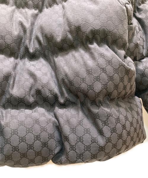 BALENCIAGA（バレンシアガ）BALENCIAGA (バレンシアガ) GUCCI (グッチ) パフィダウンジャケット ブラック サイズ:４６の古着・服飾アイテム
