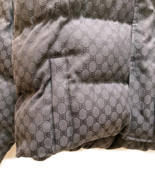 BALENCIAGA（バレンシアガ）BALENCIAGA (バレンシアガ) GUCCI (グッチ) パフィダウンジャケット ブラック サイズ:４６の古着・服飾アイテム