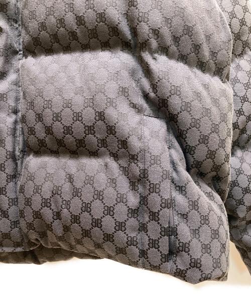 BALENCIAGA（バレンシアガ）BALENCIAGA (バレンシアガ) GUCCI (グッチ) パフィダウンジャケット ブラック サイズ:４６の古着・服飾アイテム
