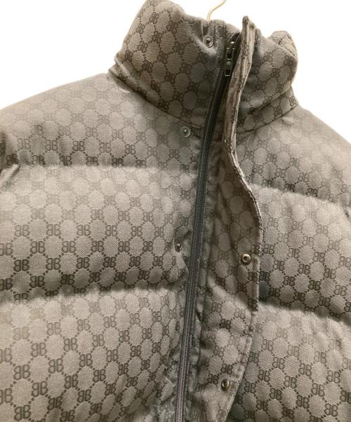BALENCIAGA（バレンシアガ）BALENCIAGA (バレンシアガ) GUCCI (グッチ) パフィダウンジャケット ブラック サイズ:４６の古着・服飾アイテム