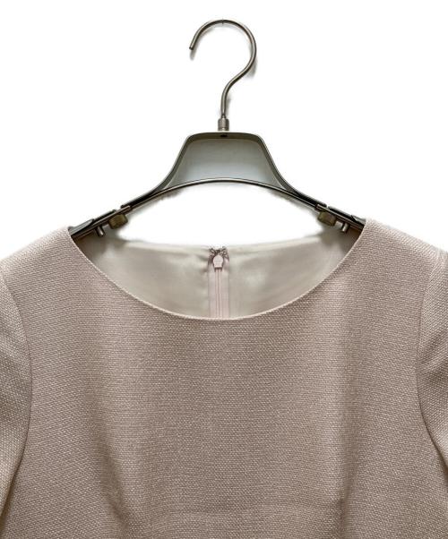 ANAYI（アナイ）ANAYI (アナイ) ノースリーブワンピース ベージュ サイズ:38の古着・服飾アイテム