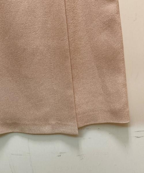 ANAYI（アナイ）ANAYI (アナイ) ノースリーブワンピース ベージュ サイズ:38の古着・服飾アイテム
