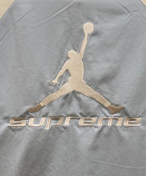 JORDAN（ジョーダン）JORDAN (ジョーダン) SUPREME (シュプリーム) コラボトラックジャケット ライトブルー サイズ:M 未使用品の古着・服飾アイテム