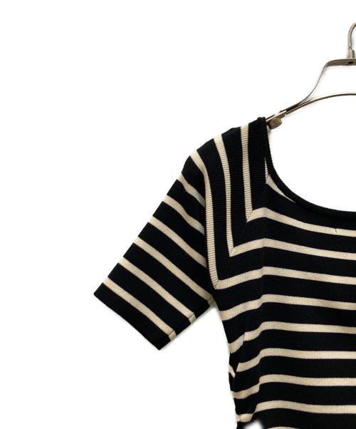 AND MARY（アンドマリー）AND MARY (アンドマリー) Connie ribbon mini dress black ブラック サイズ:FREEの古着・服飾アイテム