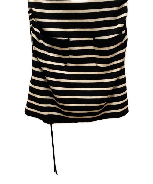 AND MARY（アンドマリー）AND MARY (アンドマリー) Connie ribbon mini dress black ブラック サイズ:FREEの古着・服飾アイテム