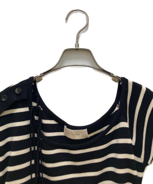 AND MARY（アンドマリー）AND MARY (アンドマリー) Connie ribbon mini dress black ブラック サイズ:FREEの古着・服飾アイテム