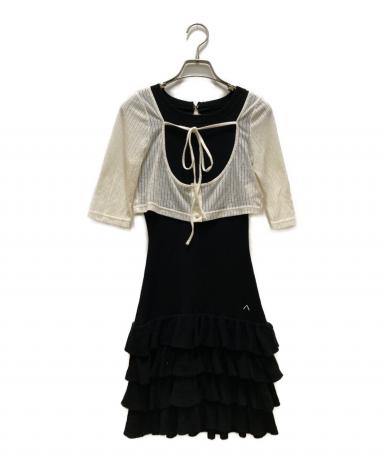 中古・古着通販】AND MARY (アンドマリー) Sophia frill set dress