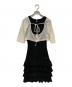 AND MARY（アンドマリー）の古着「Sophia frill set dress」｜ブラック