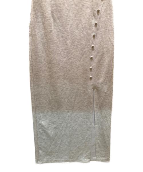 AND MARY（アンドマリー）and mary (アンドマリー) Karen logo dress グレー サイズ:FREEの古着・服飾アイテム