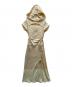 AND MARY（アンドマリー）の古着「Effie slit dress Ivory.」｜ベージュ