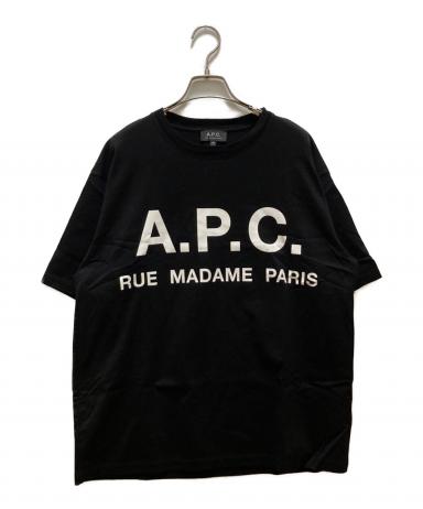 中古・古着通販】A.P.C. (アーペーセー) Rue Madame Tシャツ ブラック