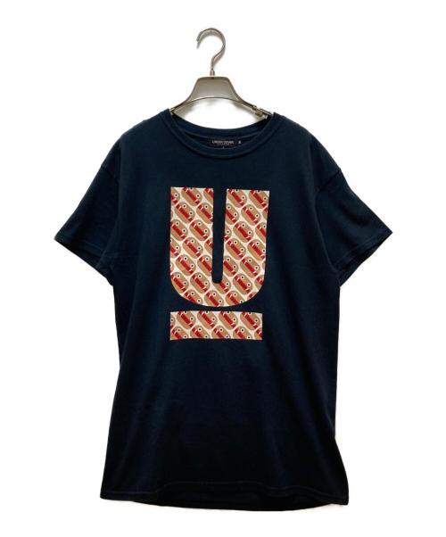 UNDERCOVER（アンダーカバー）UNDERCOVER (アンダーカバー) Uロゴ ハンバーガープリントTシャツ ブラック サイズ:Mの古着・服飾アイテム