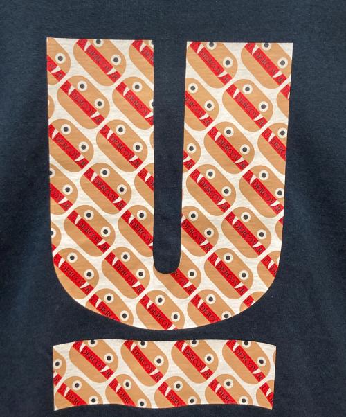 UNDERCOVER（アンダーカバー）UNDERCOVER (アンダーカバー) Uロゴ ハンバーガープリントTシャツ ブラック サイズ:Mの古着・服飾アイテム