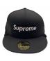 SUPREME (シュプリーム) New Era (ニューエラ) ウィンドストッパー イヤーフラップボックスロゴキャップ ブラック×グレー サイズ:7 41/2：8000円