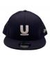 UNDERCOVER (アンダーカバー) New Era (ニューエラ) 9FIFTY Uロゴスナップバックキャップ ネイビー：8000円