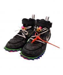 NIKE×OFFWHITE（ナイキ×オフホワイト）の古着「エアフォース1 ミッド "ブラック"」｜ブラック