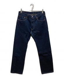 LEVI'S（リーバイス）の古着「501ボタンフライストレートデニムパンツ」｜インディゴ