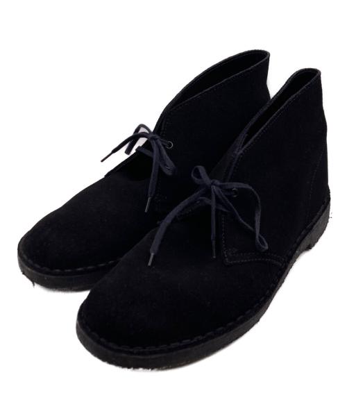 CLARKS（クラークス）CLARKS (クラークス) デザートブーツ ブラック サイズ:EUR 41の古着・服飾アイテム