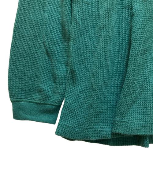Eddie Bauer（エディーバウアー）Eddie Bauer (エディーバウアー) サーマルカットソー グリーン サイズ:Lの古着・服飾アイテム