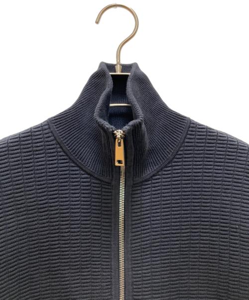 theory（セオリー）theory (セオリー) ダブルジップドライバーズニットジャケット グレー サイズ:XSの古着・服飾アイテム