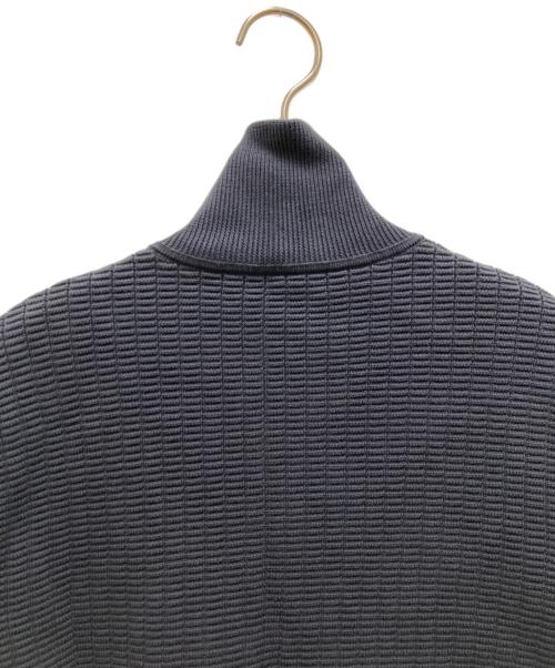 theory（セオリー）theory (セオリー) ダブルジップドライバーズニットジャケット グレー サイズ:XSの古着・服飾アイテム
