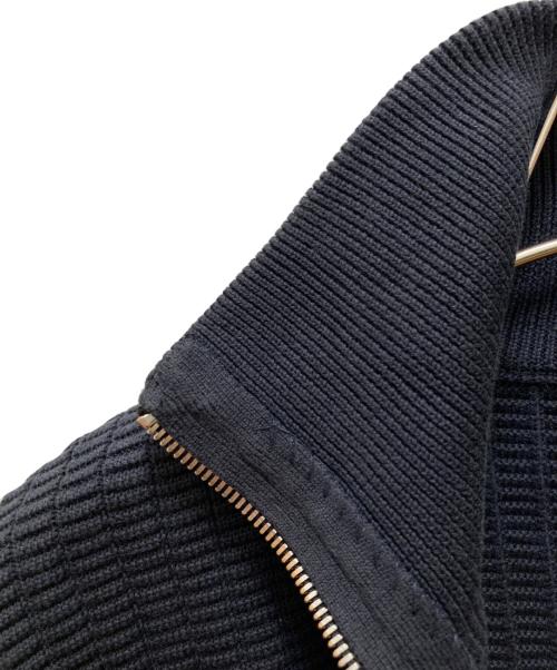 theory（セオリー）theory (セオリー) ダブルジップドライバーズニットジャケット グレー サイズ:XSの古着・服飾アイテム