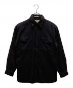 US NAVYユーエスネイビー）の古着「ヴィンテージCPOシャツ」｜ブラック