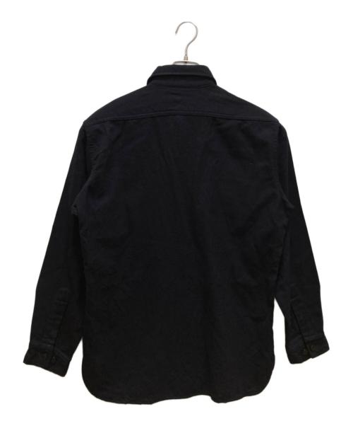 US NAVY（ユーエスネイビー）US NAVY (ユーエスネイビー) ヴィンテージCPOシャツ ブラック サイズ:15 1/2の古着・服飾アイテム