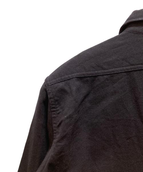 US NAVY（ユーエスネイビー）US NAVY (ユーエスネイビー) ヴィンテージCPOシャツ ブラック サイズ:15 1/2の古着・服飾アイテム