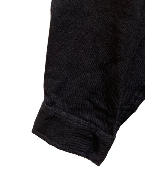 US NAVY（ユーエスネイビー）US NAVY (ユーエスネイビー) ヴィンテージCPOシャツ ブラック サイズ:15 1/2の古着・服飾アイテム