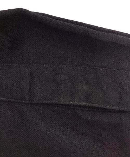 US NAVY（ユーエスネイビー）US NAVY (ユーエスネイビー) ヴィンテージCPOシャツ ブラック サイズ:15 1/2の古着・服飾アイテム