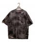 DIESEL（ディーゼル）の古着「トロンプルイユデザインTシャツ」｜グレー