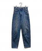 upper hights×東原妙子アッパーハイツ×東原妙子）の古着「FIG flow コラボデニムパンツ」｜インディゴ