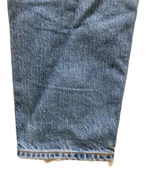 upper hights（アッパーハイツ）upper hights (アッパーハイツ) 東原妙子 (東原妙子) FIG flow コラボデニムパンツ インディゴ サイズ:21の古着・服飾アイテム