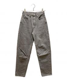 upper hights×エディター東原妙子（アッパーハイツ×エディターヒガシハラタエコ）の古着「THE FIG デニムパンツ」｜グレー