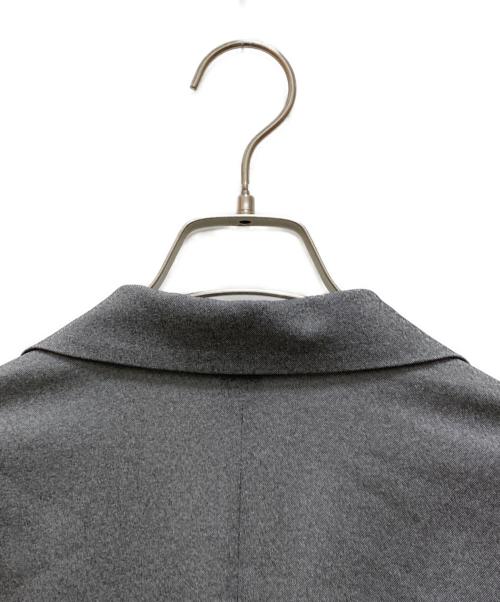 FRAY ID（フレイ アイディー）FRAY ID (フレイ アイディー) ダブルテーラードジレワンピース グレーの古着・服飾アイテム