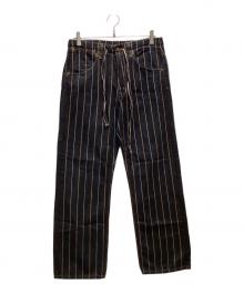 LEVI'S（リーバイス）の古着「703ストライプイージーパンツ」｜インディゴ