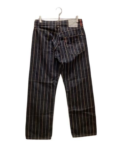 LEVI'S（リーバイス）LEVI'S (リーバイス) 703ストライプイージーパンツ インディゴ サイズ:32の古着・服飾アイテム