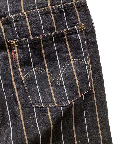 LEVI'S（リーバイス）LEVI'S (リーバイス) 703ストライプイージーパンツ インディゴ サイズ:32の古着・服飾アイテム