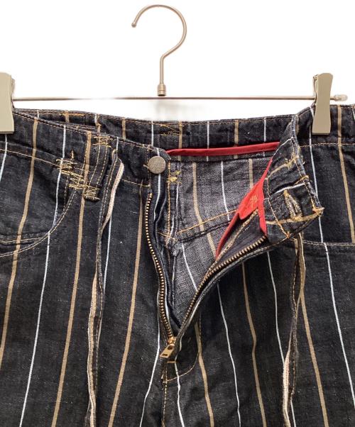 LEVI'S（リーバイス）LEVI'S (リーバイス) 703ストライプイージーパンツ インディゴ サイズ:32の古着・服飾アイテム